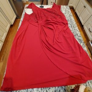 red dress size 24W